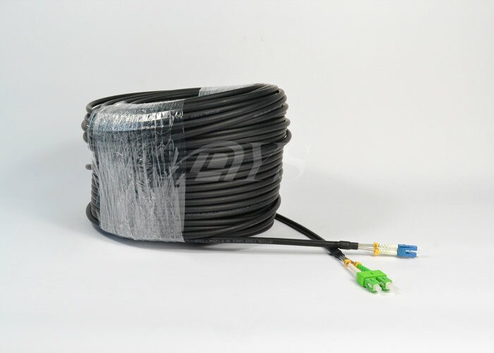 Black Optical Fiber Patch Cable Multi-Mode for LC-Sc All Type Connector