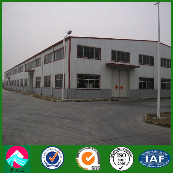 Color Coated Steel Structure Workshop, Warehouse Building (XGZ-SSB054)