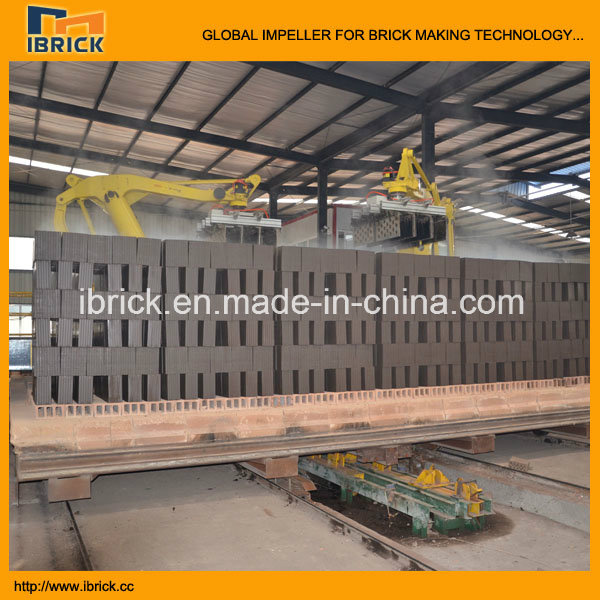 Clay Bricks Fired High Technical Design Tunnel Kiln