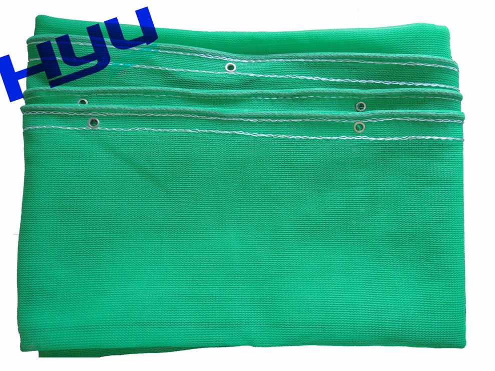 PE Knitted 9 Needles Construction Green Plastic Scaffold Netting