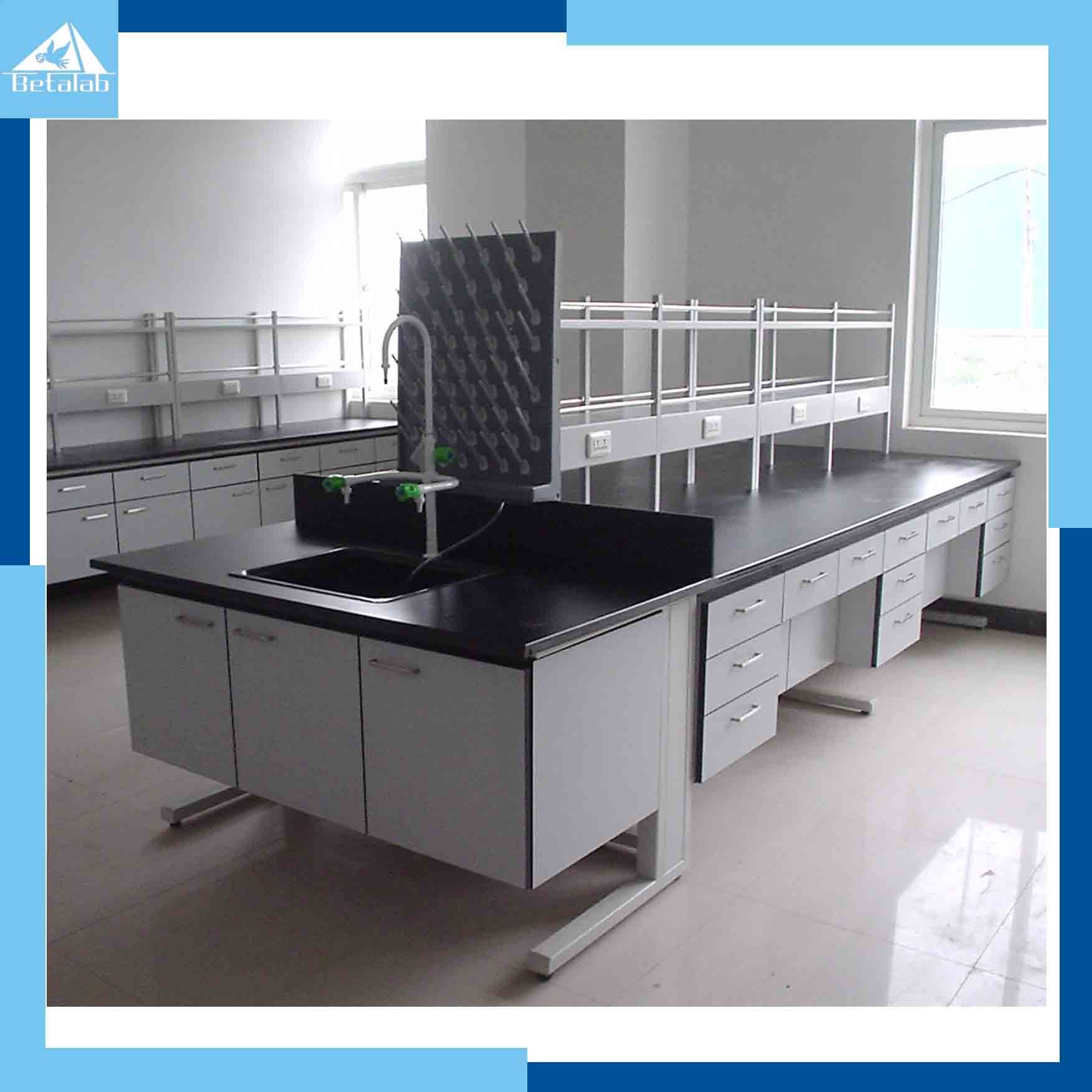 Lab Furniture Epoxy Resin Lab Bench Top (Beta-C-01-06A)