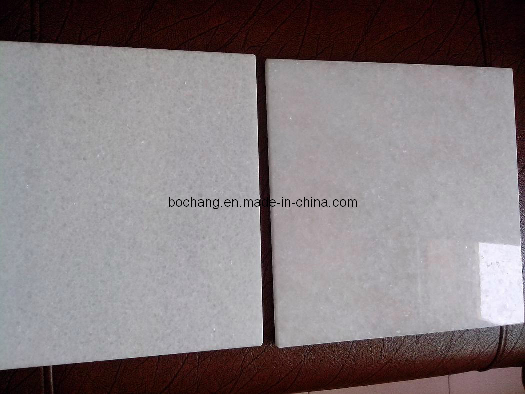 Crystal White Marble for Polished Tile Slabs