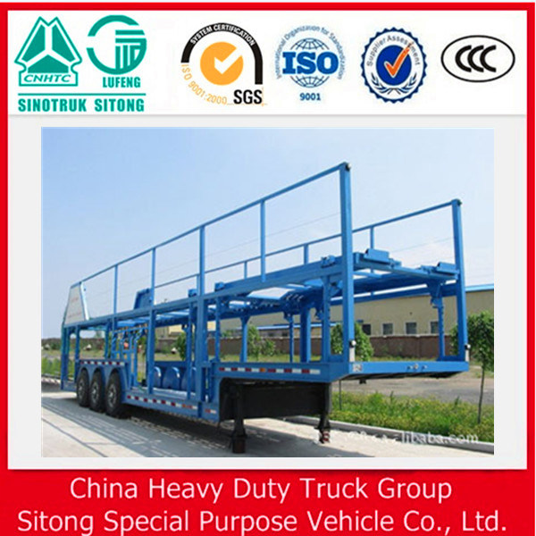 Factory Produce Vehicle Transport Semi Trailer