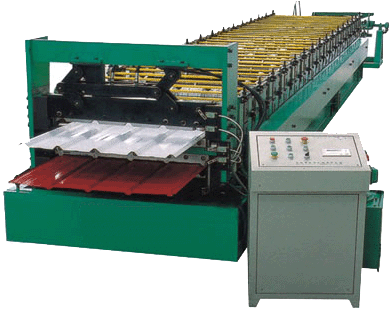 CNC Double Layer Colored Steel Sheet Forming Machine