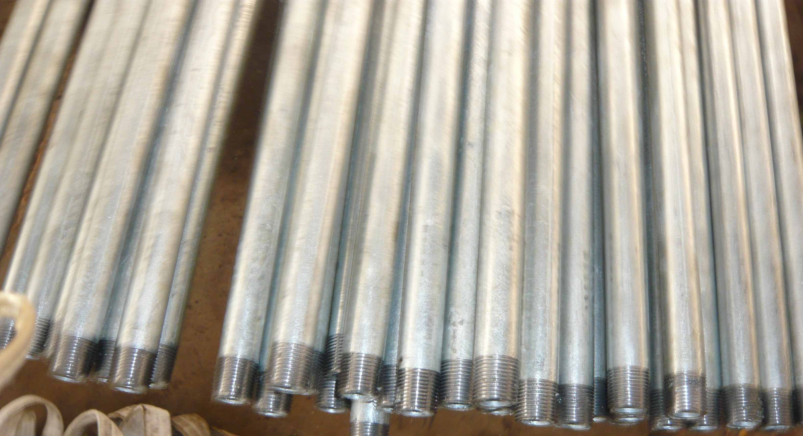 Threaded Zinc-Coating Seamless Steel Tube (A53/A195/Q235/S235/S355)