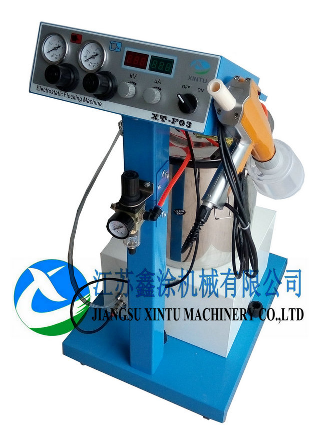 Electrostatic Flocking Spray Machine