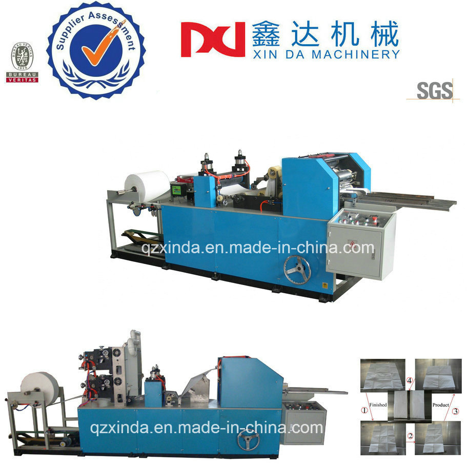 Automatic Good Quality Pocket Handkerchief Tissue Paper Machine Xinda Machinery