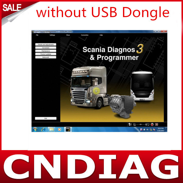 Sdp3 2.23 Software for Scania Vci2 Without USB Dongle