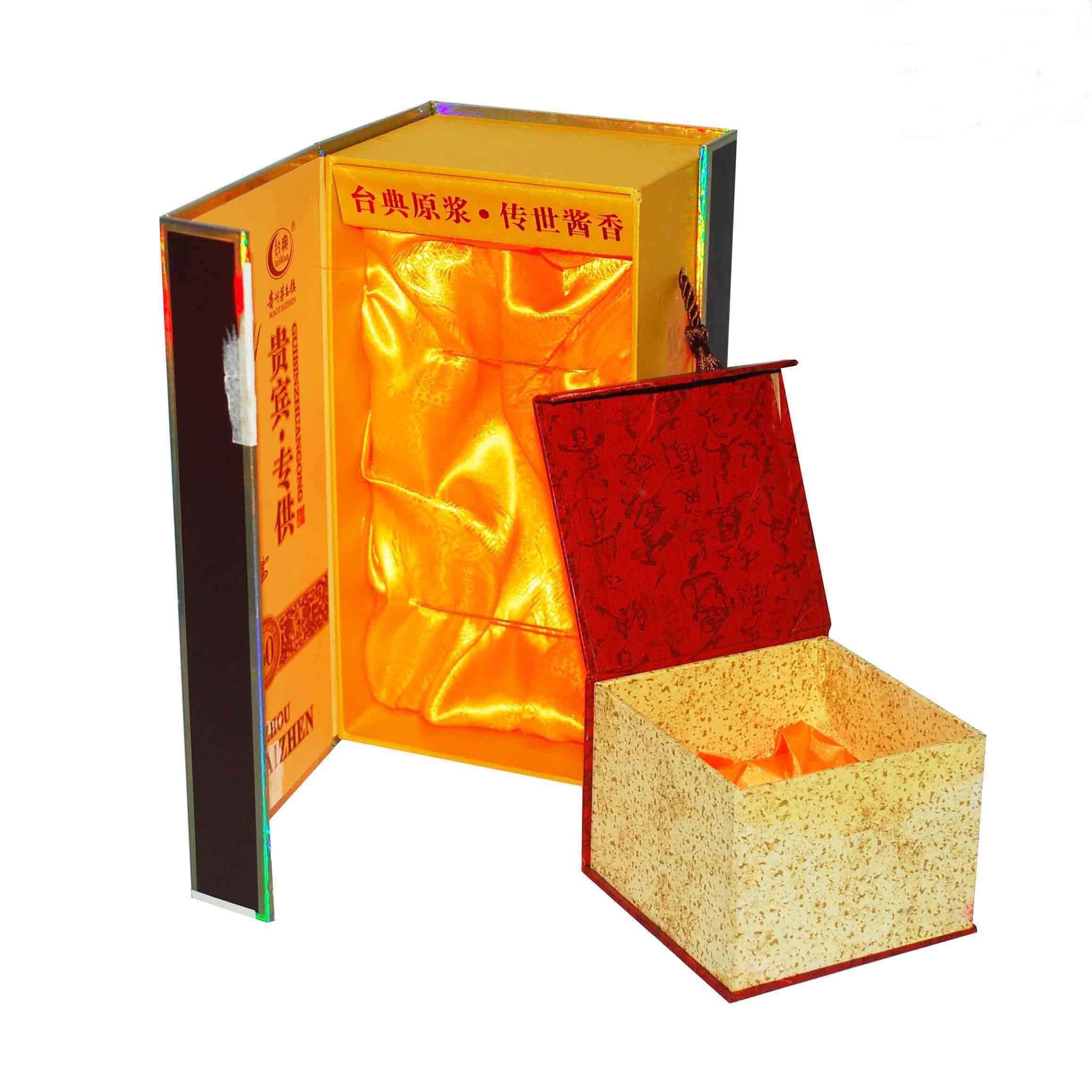 Paper Wine Box, Cardboard Wine Box, Customized Color Wine Box