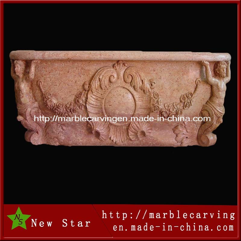 Cheap Stone Bath Tub Carving