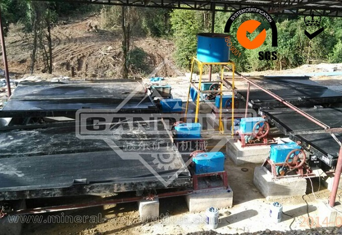 Mineral Processing Machine Shaking Table Concentrator