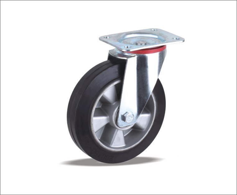Low Cost High Quality Rubber Castor Wheel and Caster Wheel
