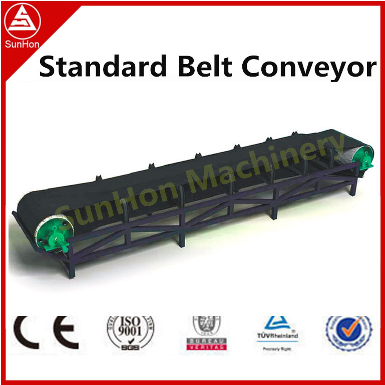 Fixed Easy Maintenance Belt Conveyor Rubber Belt for Bulk Materials