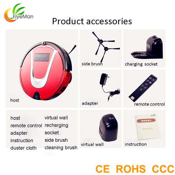 Smart Design Multi Functional Robot Vacuum Cleaner