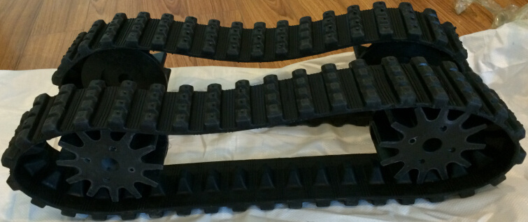 Supply for High Quality and Good Price Small Robot Rubber Track (100*40*37)