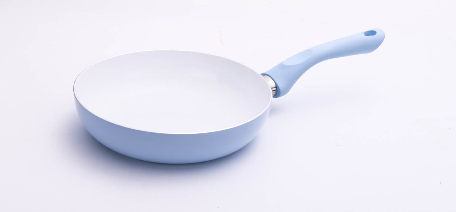 Ceramic Coating Cookware Blue Fry Pan