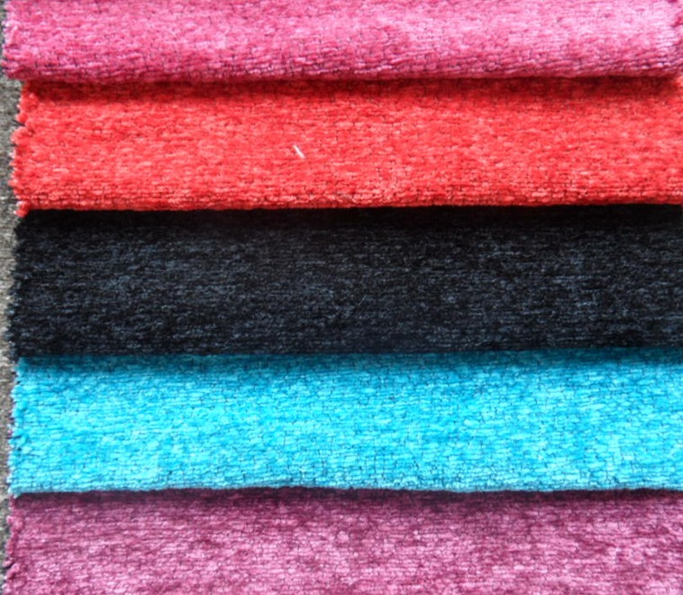 Plain Chenille Fabric