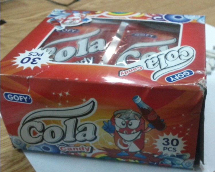 Cola Shape Press Candy