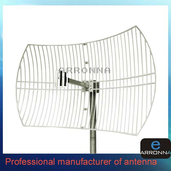 2400-2500MHz WiFi 24dBi Long Rang Grid Parabolic Antenna