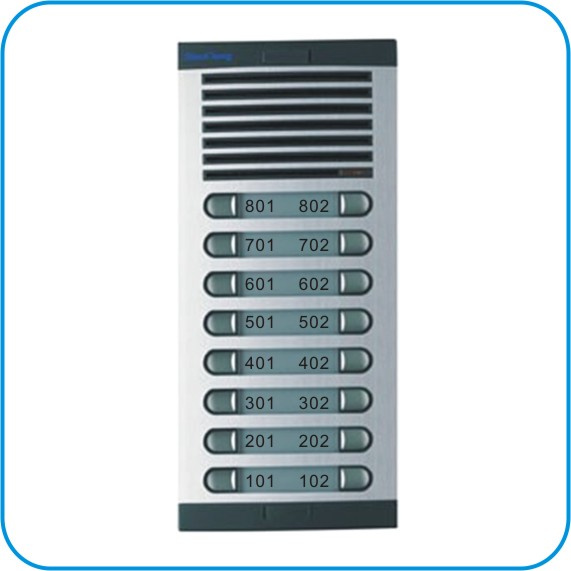 16 Users 4+N Wiring Audio Door Station Sc-S8ap2c08