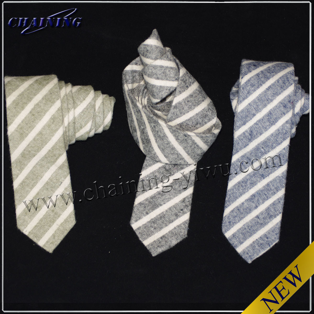 Men's High Quality Cotton and Linen Woven Tie (MMT-82929)