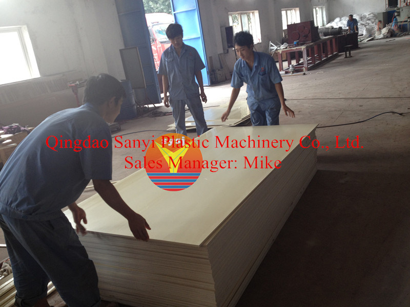 PVC Crust Foam Board Extrusion Machinery for Building Templete