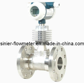 Vortex Flowmeter with Temperature and Pressure Compensation