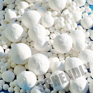 Manufacturer Chemical Ceramic Inert Activated Alumina Ball as Catalyst Media (Al2O3: 17~99%)