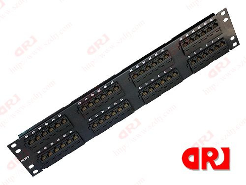 Cat5e UTP 48 Port Patch Panel