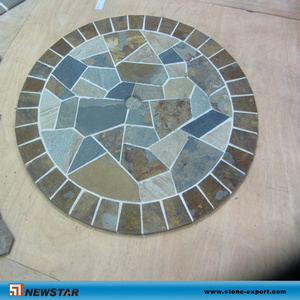 Newstar Natural Slate Floor Pattern