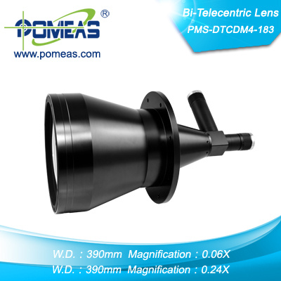 Double Magnifacation Lens with Bi-Telecentric for Electronics