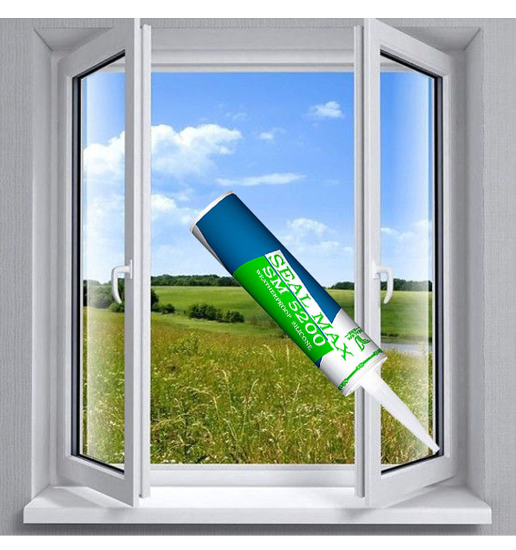 Transparent Adhesive Silicone Glue for Window Frame