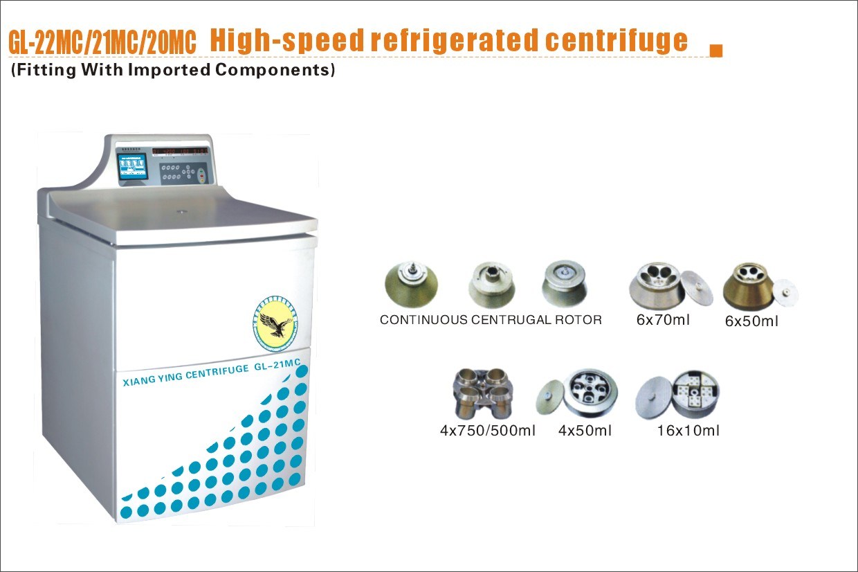 High Speed Refrigerated Centrifuge (GL-20MC) CE Approved