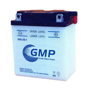 Conventional Motorcycle Battery (6N6-3B-1)