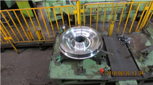 Train/Railway Cargo Wheels Castings, Max Speed 120km/H, Max Loading 21.5tons