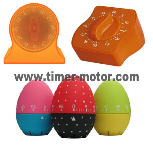 Rubberized Coating Kitchen Timer