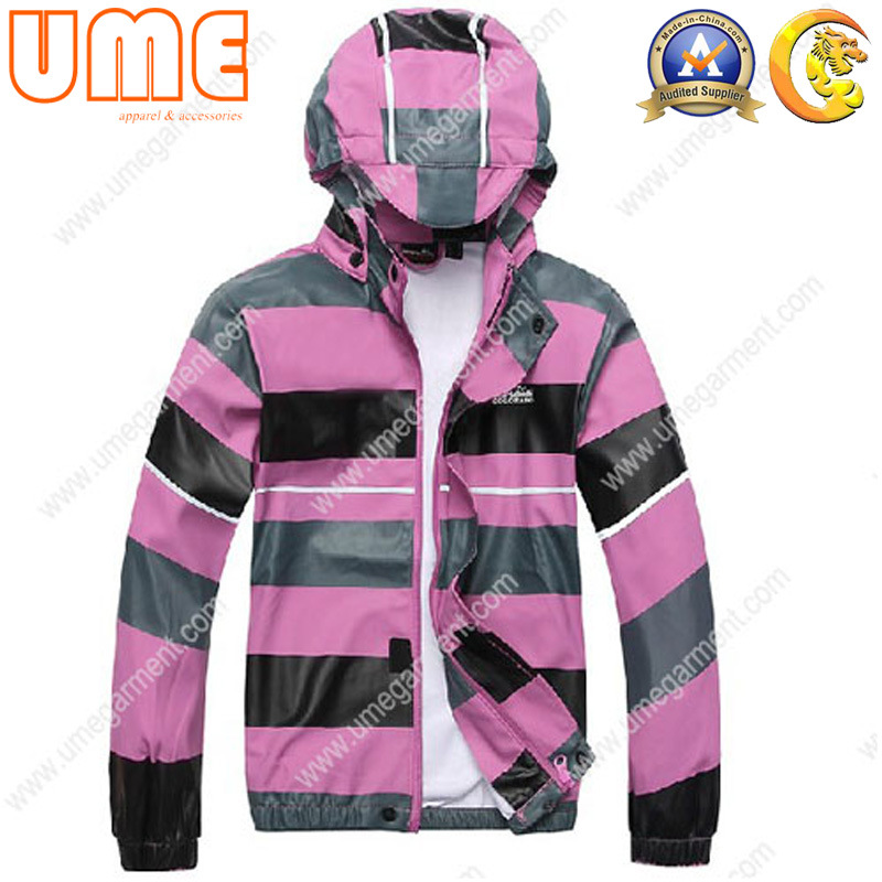 Kids PU Raincoat Jacket with Print PU Fabric, Waterproof (UKRJ19)