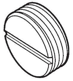 Slotted Plug