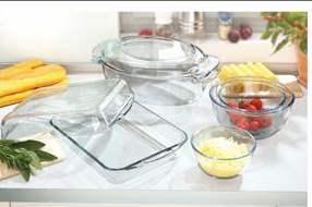 Glass Bakeware, Heat-Resistance Glassware, Microwave Glassware