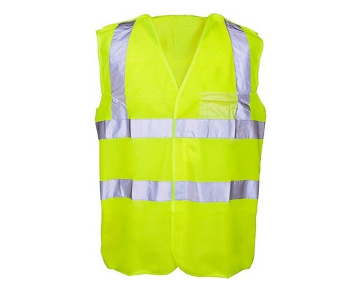 Fluorescent Fabric for Safety Reflective Vest