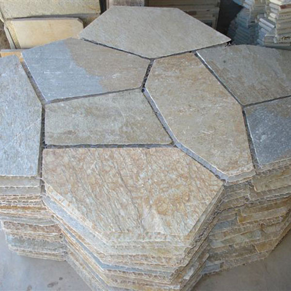 Meshed Irregular Paving Stone /Flag Stone