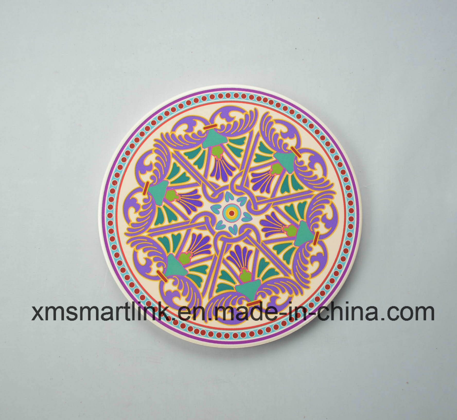 Souvenir Round Ceramic Table Coaster, Ceramic Tiles Souvenir Gifts
