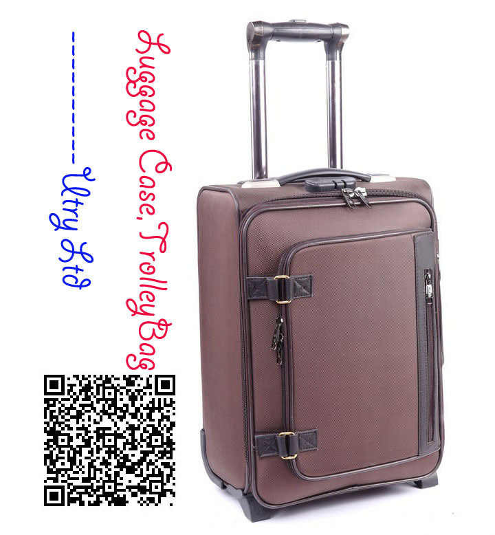 Softside Luggage, Leather Luggage, Trolley Bag (UTNL1022)