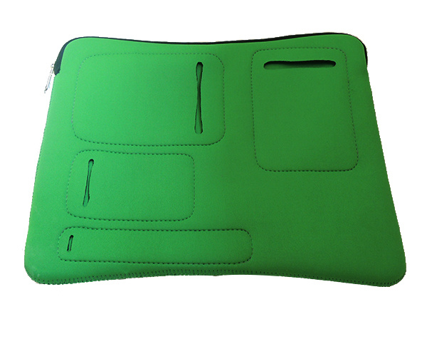 Green Soft Neoprene Notebook Case (FRT01-340)