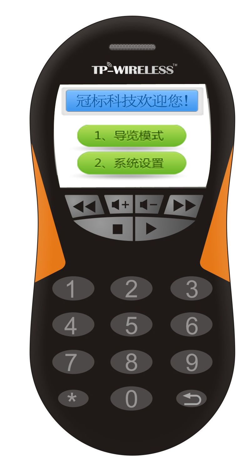 Wireless Multimedia Audio Guide Device