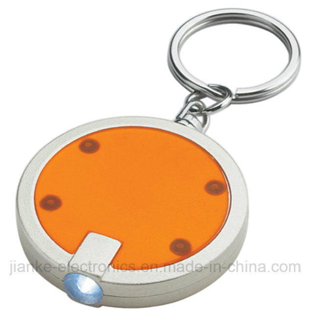 Promotional LED Light Key Torch with Logo Print (4052)