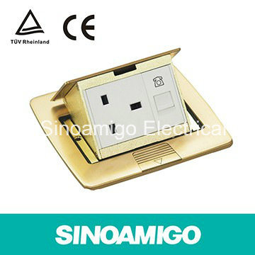 Table Power Port British Socket Power Outlet