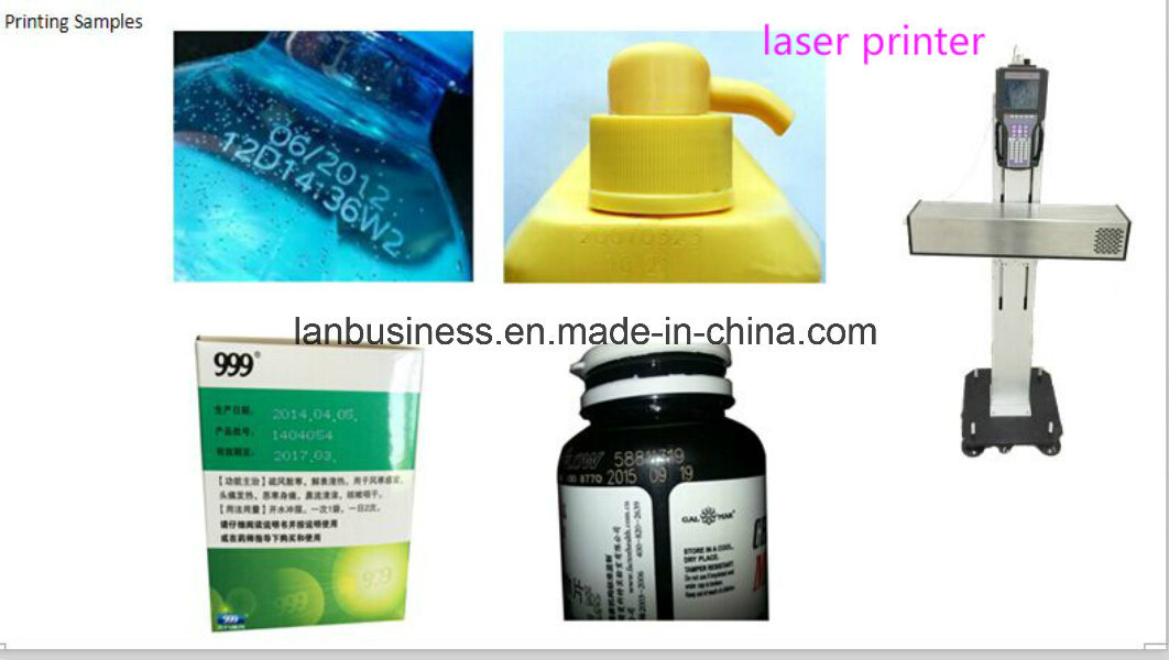 High-Efficiency Laser Inkjet Printer Laser Marking Printing Machinery for Leather Electronics