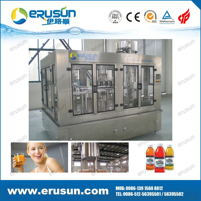 Rinser, Filler and Capper Monobloc Machine for Juice Production Line