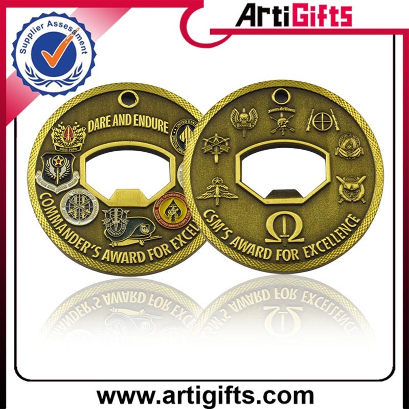 Customized Military Coin with Difference Plating